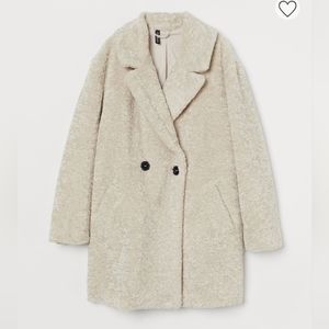 H & M Teddy Coat